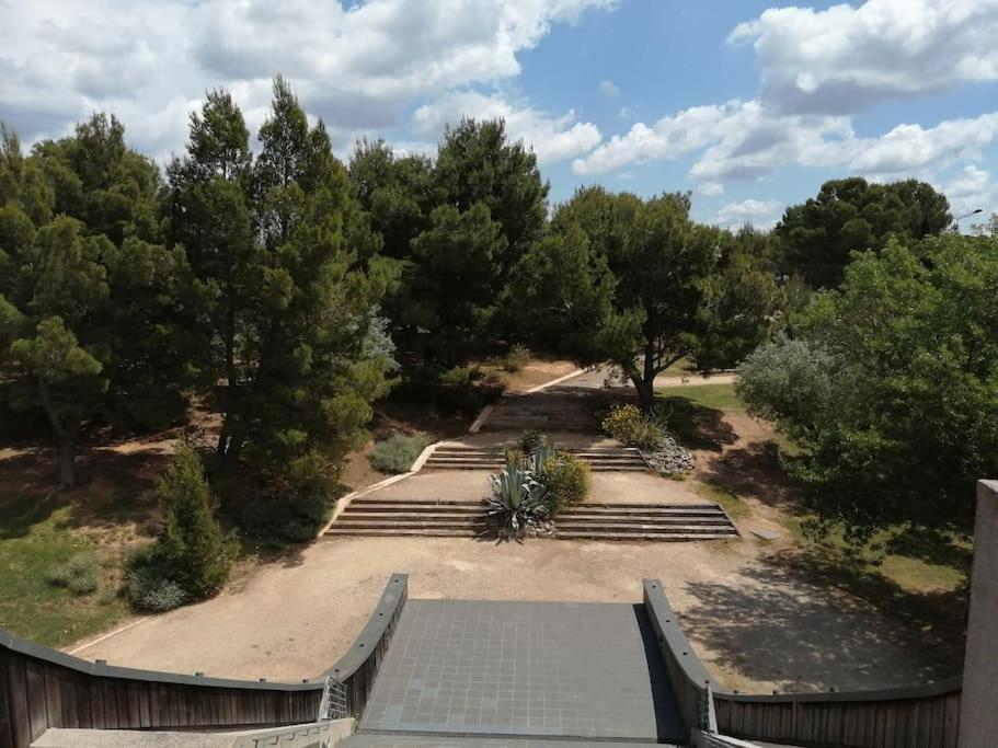 Le Soleil D Eugenie Appartement Dans Residence Avec Piscine Commune Pres De Carcassonne Olonzac Luaran gambar