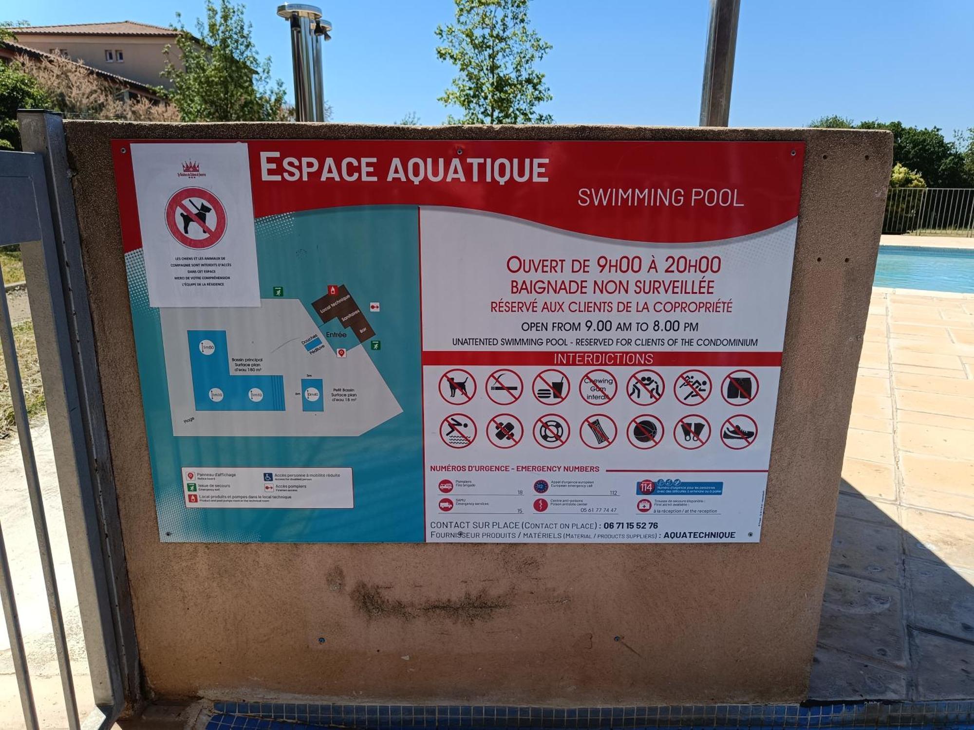 Le Soleil D Eugenie Appartement Dans Residence Avec Piscine Commune Pres De Carcassonne Olonzac Luaran gambar